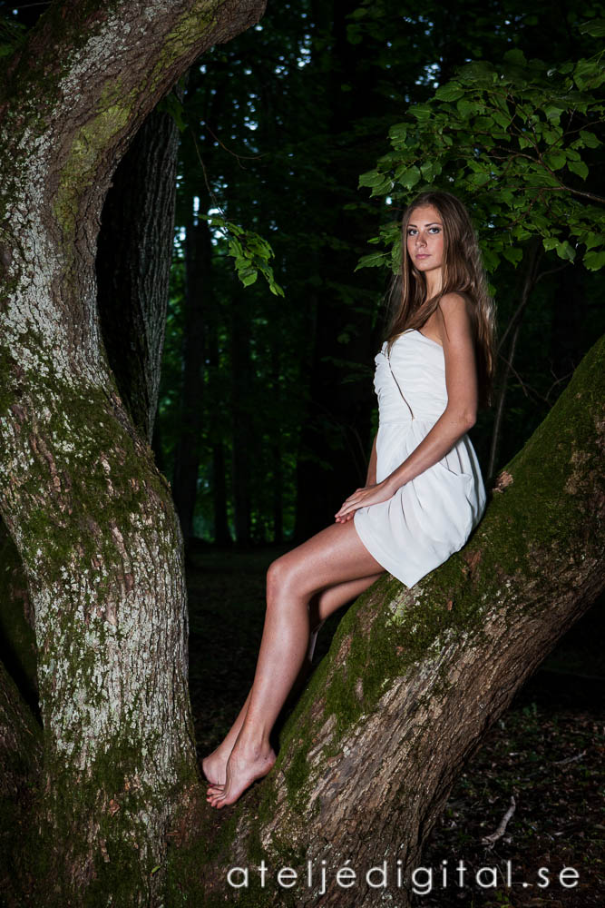 Modellfotografering med vackra Emelie Stjärnås från Top Model Sverige 2013