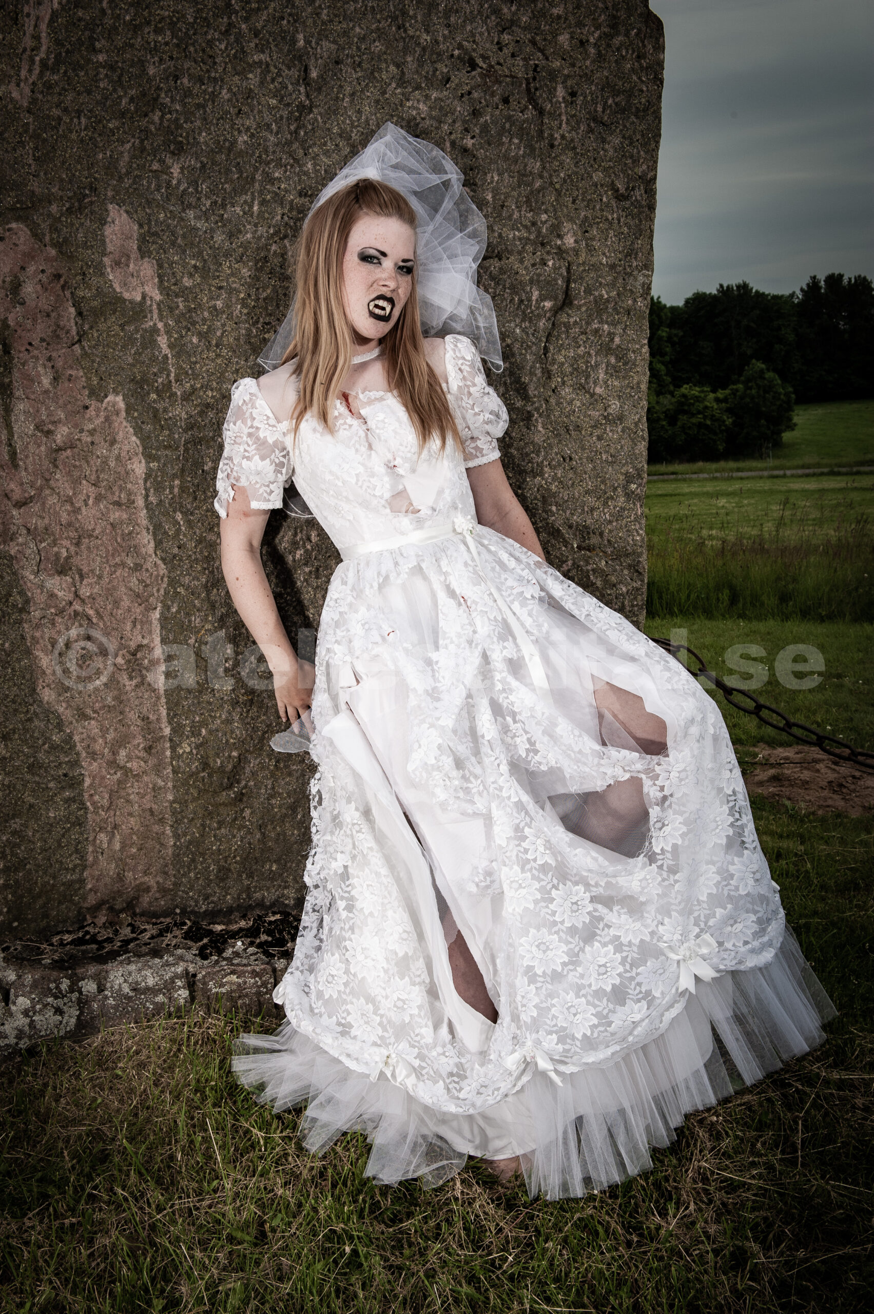 Vampire Bride - Model photography