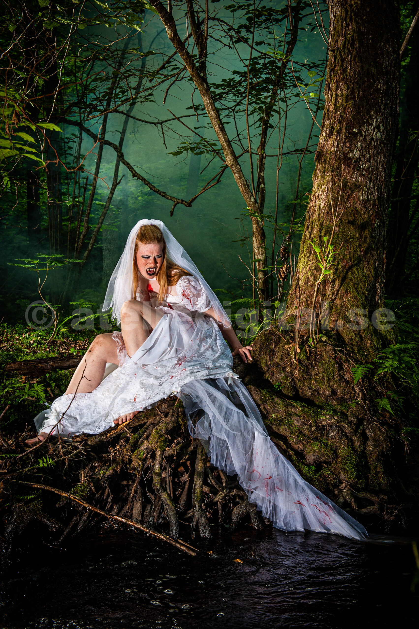 Vampire Bride - Model photography